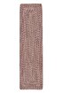 Picture of Koza Home Cesta Handmade Knitted Purple Corner Runner 37x136 4025 37 x 136