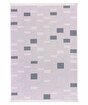 Picture of  Duo Cream Gray Double Sided Washable Woven Rug 24246A 60 x 100