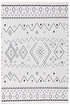 Picture of  Duo Cream Gray Double Sided Washable Woven Rug 24247A 60 x 100