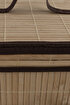 Koza Home Meander Doğal Bambu Kirli Çamaşır Sepeti 32x32x45 cm 4589 32x32x45 resmi
