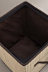 Koza Home Meander Doğal Bambu Kirli Çamaşır Sepeti 32x32x45 cm 4589 32x32x45 resmi