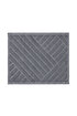 Picture of Koza Home Medea Gray 2-Piece Cotton Bathroom Mat Set 60x100 60x50 8593 60 x 100-60 x 50
