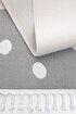 Picture of Koza Carpet Sparkle Cream Brown Cute Bear Figured Animal Figured Children's Room Carpet 133x190 33450A 133 x 190