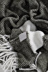 Picture of Koza Home Serene Tv Blanket Green Cream 130 x 170 5062A 130 x 170