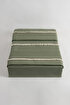 Picture of Koza Home Boho Fringed Green Duvet Cover Set Double 200 x 220 7030A 200 x 220