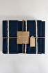 Picture of Koza Home Boho Fringed Blue Duvet Cover Set Double 200 x 220 7031A 200 x 220