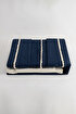 Picture of Koza Home Boho Fringed Blue Duvet Cover Set Double 200 x 220 7031A 200 x 220