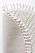 Picture of Koza Carpet Malta Scandinavian Cream Carpet Living Room Bedroom Hallway Kitchen Machine Rug 33058 80 x 80