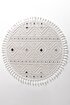 Picture of Koza Carpet Malta Scandinavian Cream Black Carpet Living Room Bedroom Hallway Kitchen Machine Rug 33412 80 x 80