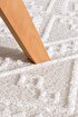 Picture of Koza Carpet Malta Scandinavian Cream Carpet Living Room Bedroom Hallway Kitchen Machine Rug 33412 80 x 80