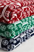 Picture of Koza Home Destino Green New Year Christmas Patterned Tv Blanket 130x170 2026 130 x 170