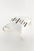 Picture of Koza Home Craft Multi Stripe Patterned Tassel Bead Fiber Filled Cushion 43 x 43 35300A 43 x 43