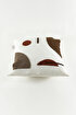 Picture of Koza Home Craft Multi Multicolored Abstract Patterned Beaded Fiber Filled Cushion 43 x 43 35304A 43 x 43