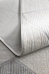 Picture of Koza Carpet Koza Hayad Gray Carpet Living Room and Sitting Room Bedroom Corridor Machine Carpet 51455D 80 x 150