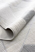 Picture of Koza Carpet Koza Hayad Gray Carpet Living Room and Sitting Room Bedroom Corridor Machine Carpet 51455D 80 x 150