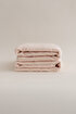 Picture of Koza Home Ivory Salmon Corduroy Micro Fiber 100% Cotton 2-Piece Bath Towel Set 50 X 90 - 70 X 140 1127A 50 90 - 70 x 140