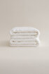 Picture of Koza Home Ivory White Corduroy Micro Fiber 100% Cotton 2-Piece Hand Face Towel Set 50 X 90 - 50 X 90 1131A 50 x 90 - 50 90