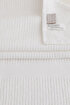 Picture of Koza Home Ivory White Corduroy Micro Fiber 100% Cotton 2-Piece Hand Face Towel Set 50 X 90 - 50 X 90 1131A 50 x 90 - 50 90