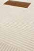 Picture of Koza Carpet Farahan Cream Cinnamon Geometric Dustproof Living Room Corridor Balcony Terrace Garden Living Room Carpet A0859A 60 x 100