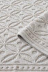 Picture of Koza Halı Country 100% Cotton Kilim Cream Bath Mat Corridor and Entrance Carpet 80x150 8597 80 x 150