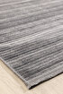 Picture of Koza Halı Stripe Anthracite Rug Non-Slip Base Living Room Living Room Entrance Carpet 33010A 60 x 100