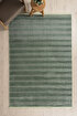 Picture of Koza Halı Stripe Green Rug Non-Slip Base Living Room Living Room Entrance Carpet 33011A 60 x 100