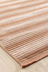 Picture of Koza Halı Stripe Terra Kilim Non-Slip Base Living Room Entrance Carpet 33012A 60 x 100