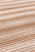 Picture of Koza Halı Stripe Terra Kilim Non-Slip Base Living Room Entrance Carpet 33012A 60 x 100