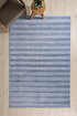 Picture of Koza Carpet Stripe Blue Rug Non-Slip Base Living Room Sitting Room Entrance Carpet 33013A 60 x 100