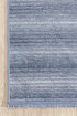 Picture of Koza Carpet Stripe Blue Rug Non-Slip Base Living Room Sitting Room Entrance Carpet 33013A 60 x 100