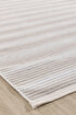 Picture of Koza Halı Stripe Cream Rug Non-Slip Base Living Room Living Room Entrance Carpet 33014A 60 x 100