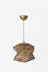 Picture of Koza Carpet Halo Wood Paper Bohemian Chandelier 9089 20 x 75