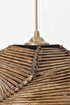 Picture of Koza Carpet Halo Wood Paper Bohemian Chandelier 9089 20 x 75