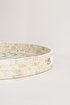 Picture of Koza Home Meander Blue Drop Mother-of-Pearl Mosaic Tray 35 x 4 cm 4321 35x4