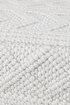 Picture of Koza Home Bliss Cream Embossed Textured Bench 42 X 91 XH 42 Cm 4283 91 x 42