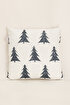 Picture of Koza Home Charm Pine Tree Printed Cream Cushion 45X45 35252A 45 x 45