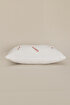 Picture of Koza Home Charm Candy Cane Embroidered Cream Cushion 45X45 35255A 45 x 45