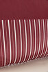 Picture of Koza Home Charm Red White Stripe Printed Cushion 40X60 35256A 40 x 60