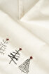 Picture of Koza Home Charm Special Pine Tree Embroidered Cream Runner 45X140 35262A 45 x 140