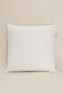 Picture of Koza Home Charm Black Deer Printed White Cushion 43X43 35263A 43 x 43