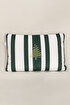 Picture of Koza Home Charm White Green Pine Tree Printed Cushion 40X60 35259A 40 x 60