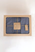 Picture of Koza Home Boho Plain Natural Gray 100% Cotton Duvet Cover Set Single 100 X 200 7035A 100 x 200