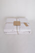 Picture of Koza Home Boho Plain Natural Cream %100 Cotton Duvet Cover Set Double 200 x 220 7036A 200 x 220