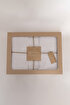 Picture of Koza Home Boho Plain Natural Cream %100 Cotton Duvet Cover Set Double 200 x 220 7036A 200 x 220