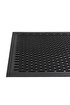 Picture of Koza Home Step Exterior Door Mat Black Pvc 45X70 462708 45 x70