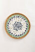 Picture of Koza Home Meander 35x3 cm Pearl Rattan Tray & Wall Decor 5083 35 x 3