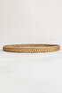 Picture of Koza Home Meander 35x3 cm Pearl Rattan Tray & Wall Decor 5083 35 x 3