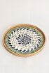 Picture of Koza Home Meander 35x3 cm Pearl Rattan Tray & Wall Decor 5083 35 x 3