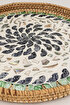 Picture of Koza Home Meander 35x3 cm Pearl Rattan Tray & Wall Decor 5083 35 x 3