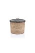 Picture of Koza Home Dowry Set Beige Mini, Living Room and Bedroom Set, Single Wool Blanket, 2 Cushions, 1 Basket